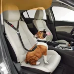 Pet Car Seat Belt Restraint Adjustable Puppy Safety Elastic Bungee Connect Dog Harness in Vehicle Travel Dog Reflective Leash - Image 2