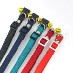 Cat Collar,Cotton Breakaway with Bell,Safety Buckle Wedding Cat Collar for Girl Boy Cats and Small Dogs,Adjustable Pet Supplies - Image 6