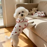 Cute Print Dog Clothes Summer Pet Shirt for Small Dogs Cats Ruffle Collar Puppy T-Shirt Teddy Bichon Pomeranian Apparel Outfits - Image 9
