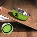 Pet Bowl Stainless Steel Dog Water Bowl with Non-Slip Rubber Base And Small Cats And Dogs Drinking Water Feeding Pet Food Bowl - Image 8