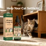 Catnip Oil Drop Relieve Stress Anxiety Promote Relaxation & Mood Balance Reduce Destructive Behaviors Natural Calming Supplement - Image 5