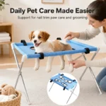 Detachable Pet Grooming Bed Portable Adjustable Cat Dog Bath Hammock Restraint Net Frame Pet Washing Supply Clean Care Equipment