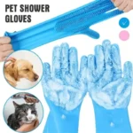Pet Grooming Gloves for Dogs And Cats Silicone Bathing Shampoo Scrubber Dishwashing Cleaning Glove Hair Removal Multi-Functional