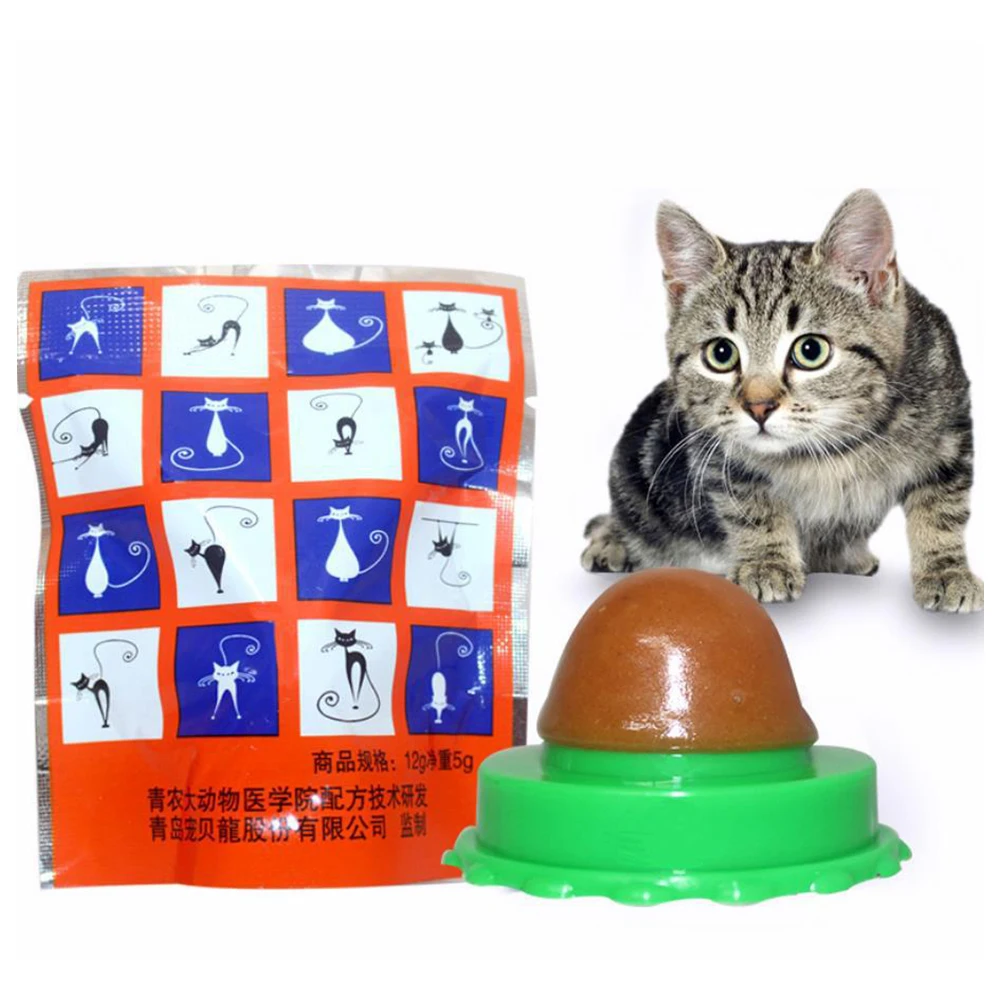 kf-S9510b618e6b0498d95ab6ed24bb93d35V 5/10Pcs Catnip Wall Ball Healthy Nutrition Cat Nip Treats Lickable Pet Catnip Cat Sugar Ball Pet Supplies - Image 1