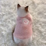 Cats Accessories Pets Warm Kittens Clothes for Winter Kitten Small Kitten Stuff Apparels Cooling Clothing Dog´s Sweater Vests - Image 5
