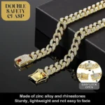 Dog Chain Collar Luxury Gold Pet Metal Chain Collar For Small Medium Large Dogs Cats Pet Jewelry Necklace Accessorie - Image 2