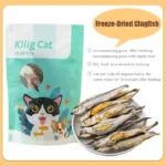 Cat Snacks Freeze-Dried Spring Fish Dried Kittens Puppies Edible Pet Supplies Loose Bags