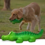 Durable Latex Chew Toy for Aggressive Bite Shark Dog Squeaky Ball Loud Crunching Noise Teeth Cleaner Molar Toys Puppy Weaning - Image 4