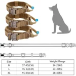 Outdoor Sports Style Tactical Dog Collar Usable Collar For Medium To Large Dogs With Traction Capability for Dog Training - Image 2