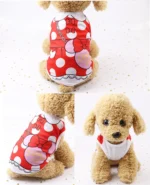 Dog Cat Puppy Kitten Pet Cartoon Spring Summer Autumn Cotton Clothes Clothing Vests Coats Jackets Shirt Dresses Costume - Image 4