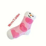 Novel Sock Style Plush Dog Toy Soft Fuzzy Interactive Play Doll Cute Eye Design Safe Bite Toy for Puppies Daily Entertainment - Image 9