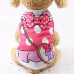 Pet Dog Clothes Cartoon Clothing Puppy Dogs Soft Vests Summer Shirt Casual T-Shirt for Small Pet Supplies - Image 5