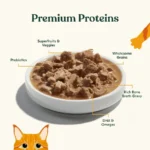 Nacho Cuts in Gravy with Bone Broth wet cat food variety pack 12ct pack, 36 oz - Image 2
