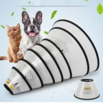 Soft Adjustable Pet Protective Cover Anti-Bite Anti-Scratch Recovery Cone Collar Anti-Lick Beauty Cover Pet Supplies