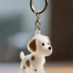 Clear Pet Hair Memorial Capsule DIY Dog Fur Keepsake Pendant for Keychain Puppy Hair Storage Container for Pet Lovers Gift - Image 5
