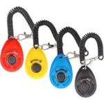 Dog Training Clicker Pet Cat Dog Click Trainer Use for Cat Puppy Birds Horses Aid Adjustable Wrist Strap Sound Key Chain - Image 6