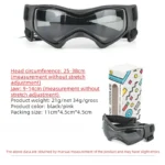 UV Protective Puppy Goggles Cool Protection Eyewear Dog Cat Sunglass for Small Dog Outdoor Riding Pets Decoration Accessory - Image 3