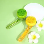 Pet Bath Brush for Small Dogs & Cats: Specialized Dog Washing Tool, Massage Scrub Brush - Pet Bathing Essential for - Image 4