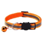 Cat Collar with Bell Cats Necklace Kitten Collar Breakaway Collar Anti-strangling Armrests for Cat Necklace Pet Strap MBO02 - Image 6