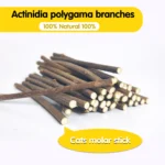 Oitabi 250g Natural Matatabi Snacks Sticks for Cats, Silvervine Chew Sticks for Clean Teeth - Catnip Alternative 120mmx3-6mm - Image 2