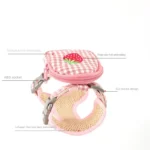 Cat Harness with Backpack Prevent Break Free Breathable Chest Strap Pet Traction Rope Set Teddy Mini Dog Walking Pet Supplies - Image 7