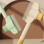 Dog Comb Pet Hair Remover One Button Dogs Brush Self-cleaning Cat Brush Massage Combs for Dog Grooming Brushes for Pet Products - Image 2