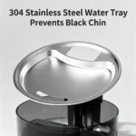 3L Automatic Wireless Pet Water Fountain Circulate Filter Silent Pet Water Bowl Stainless Steel ABS PET for Cats Dogs Dispenser - Image 3
