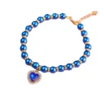 Cat Collar Pet Pearl Necklace Pet Collar Cat and Dog Jewelry Love Diamond Pet Products for Dog Birthday Gift Photo Accessories - Image 6