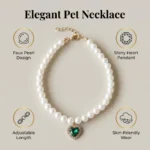 Arrival Cat Collar Cute Exquisite Pearl Necklace High Simulation Pearls Adjustable Pet Neck Decoration Summer Fashion Accessorie - Image 7