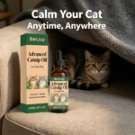 Catnip Oil Drop Relieve Stress Anxiety Promote Relaxation & Mood Balance Reduce Destructive Behaviors Natural Calming Supplement - Image 6