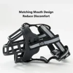 Soft Silicone Pet Dog Muzzle Anti-biting Chewing Mask Breathable Basket Dog Muzzle Durable Strong Mask Muzzle pet Dog Supplies - Image 6