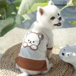 Spring Summer Soft French Bulldog Puppy For Small Medium Dogs T-Shirt Pet Lovers' Clothes Pet Skirts Dog Dress Cats Shirt - Image 5