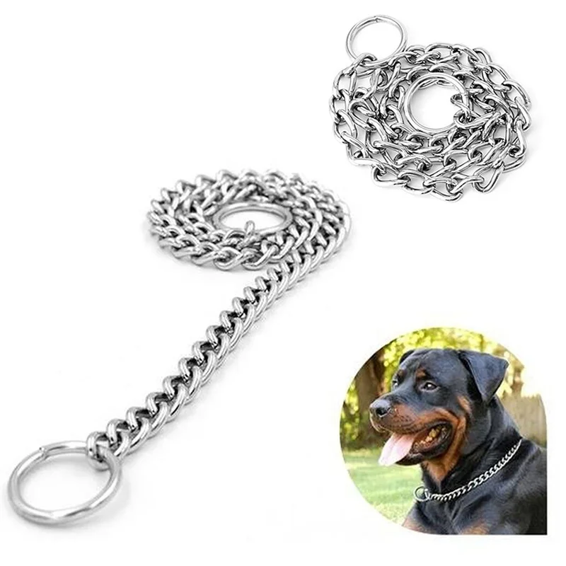 kf-Sa019f4adb6fe421fb30fd4554e455ffdr Dog Pet Training Choker Choke Chain Collar Guardian Gear All Sizes Pets Acessorios - Image 1