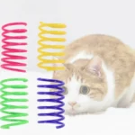 4/200Pcs Interactive Colorful Gauge Kitten Coil Spiral Springs Cat Toys for Kittens And Cats Pet Products - Image 2