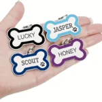 Personalized Pet Engraving ID Name Metal Tag Dog Anti-lost Custom Pet Bone Shape Accessories Phone Tag Pendant Puppy tag - Image 4