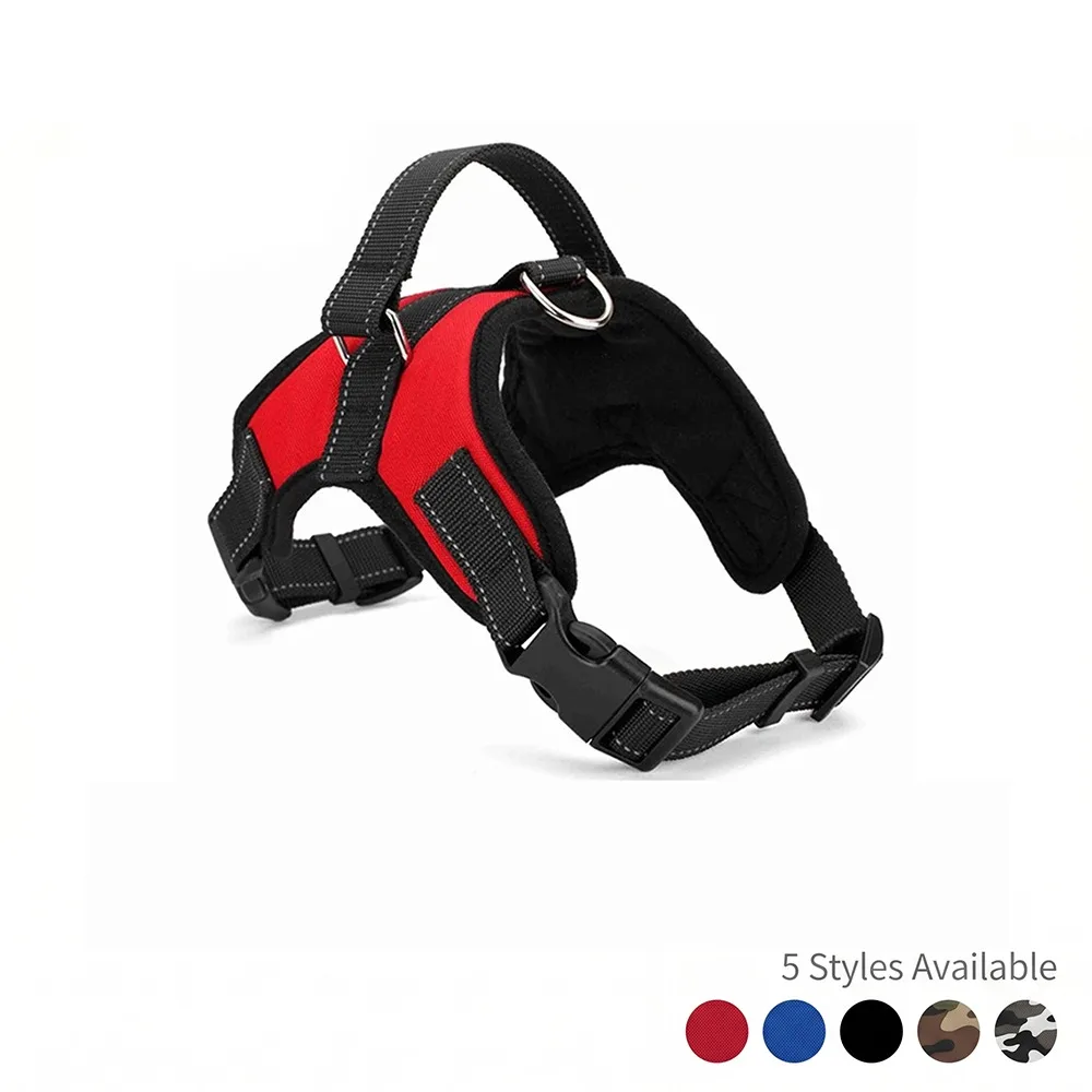kf-Sa1c482702bf5420091cf218f9f4ba110w No Pull Dog Harness Adjustable Reflective Pet Vest with Handle Breathable Escape-Proof Dog Harness for Small Medium Large Dogs - Image 1