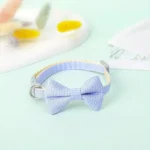 Cute Cat Collar with Bow Tie Adjustable Design Pet Dogs Cats Puppy Necklace Pet Supplies - Image 6