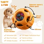 Interactive Dog Toys for Boredom - Dog Treat Molds Silicone Healthy Treats for Dogs puppy Enrichment Toy for Frozen in Summer - Image 4