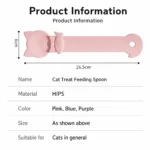 1/3pcs Cat Strip Feeder Spoon Long Handle Cat Treat Holder for Lickable Cat Treats Easy Squeeze Feeding Tool for Cats Kittens - Image 6