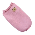 Pet Clothes Spring Summer Cat Dog T-shirt Breathable Waffle Vest Puppy Kitten Pet Supplies Chihuahua French Bulldog Clothing - Image 5