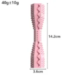 Durable Dog Chew Stick Teething Toy Bite Resistant Leakage Food Dispenser Pet Teeth Cleaning Interactive Dog Training Toy - Image 6