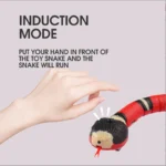 Automatic Cat Toys Interactive Smart Sensing Snake TeaseToys for Cats USB Charging Cat Accessories for Pet Cats Game Play To - Image 4