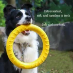 EVA Durable Dog Toys 4 Pack Flying Disc + Ball + Tug Rope for Puppy&Adult Dogs Chew-Proof Teeth Cleaning Set(2024 Best Seller) - Image 2