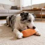 Soft Plush Squeaky Chicken Leg Chew Toy Durable Teething Toy for Small Medium Dogs Boredom Relief Puppy Playtime Accessory - Image 3