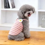 Fashion Dog Vest Suspender Dog Vest Chihuahua Bichon Breathable Thin Shirt Puppy Cat Casual Shirt Summer Pet Costume - Image 2