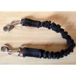 Elasticity Dog Leash Extend Rope Double Clips Buffer Nylon Harness 2.5cm Wide Suitable for Middle Large Dogs Puppy - Image 4