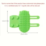 Silicone Cat Grooming Brush Pet Hair Removal Massage Comb Scratching Rubbing Brushes For Cats Kittens - Image 6