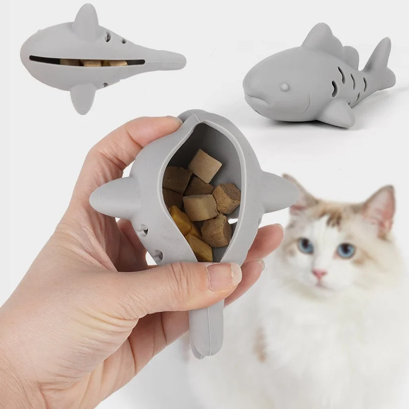 kf-Sa64fadf4da8c4e6e83e85246e6f082d2F 1pc Interactive Cat & Dog Toy - Durable Bite-Resistant Design, Hiding Food & Grinding Teeth Entertainment for Small Pets - Image 1