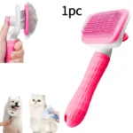 1 Easy Clean Pet Comb, Suitable For Cats And Dogs, Perfectly Removing Shedding Hair - Image 3