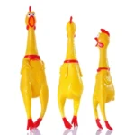Squeaky Screaming Chicken Toy Squeeze Shrilling Decompression Pet Dog Funny Vent Toy